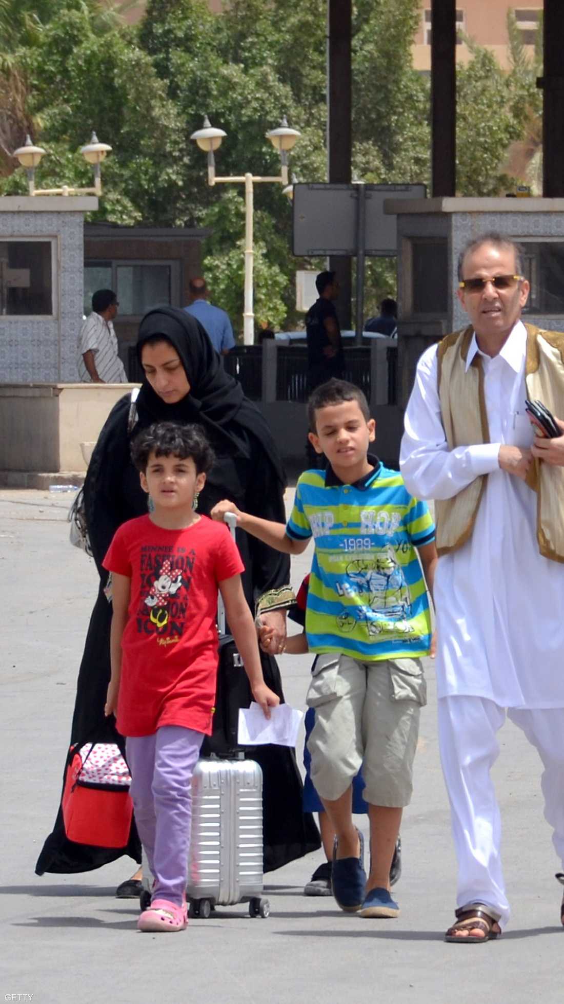 عائلات بأكملها تركت ليبيا بسبب القتال