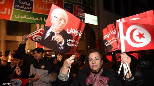 في أول انتخابات حرة بعد الثورة التونسية فاز الباجي قائد السبسي برئاسة البلاد في ديسمبر