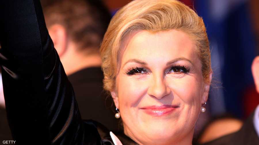 كوليندا غرابار كيتاروفيتش رئيسة كرواتيا