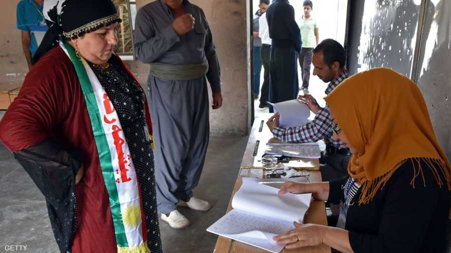 تشمل مناطق الاستفتاء مناطق متنازع عليها مع العراق