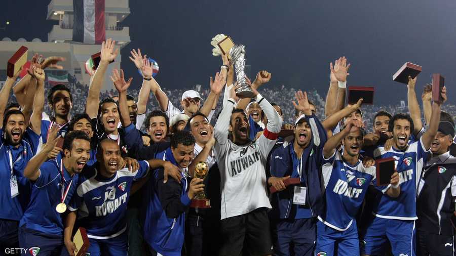 اللقب القياسي العاشر للكويت على أرض اليمن عام 2010
