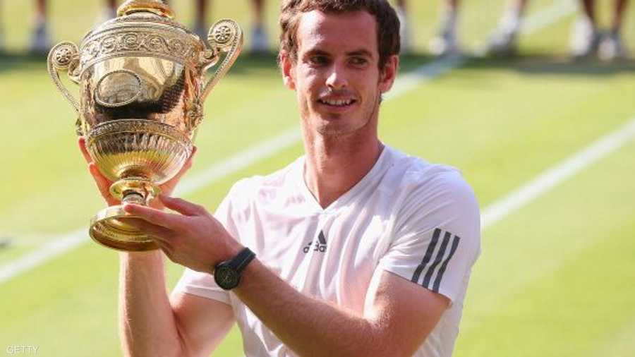كان البطل الاسكتلندي قد فاز ببطولة ويمبلدون للمرة الأولى في العام 2013.