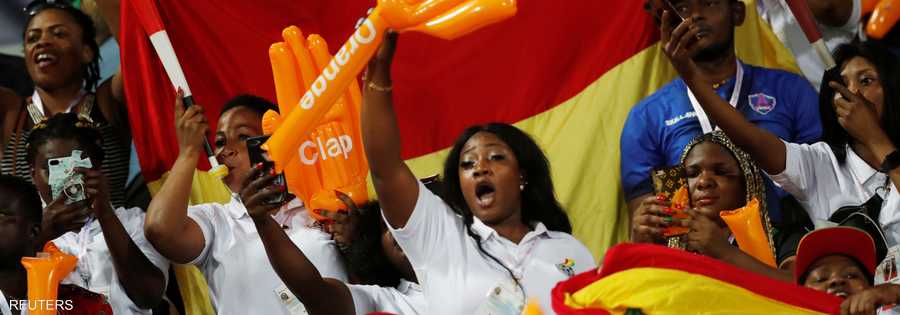 الجماهير الغانية تقف بقوة خلف منتخبها