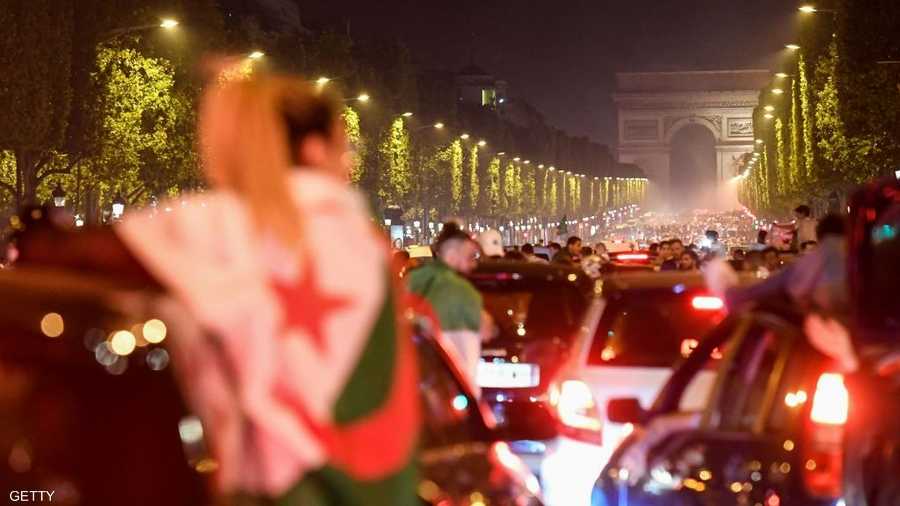 باريس باتت ليلة جزائرية