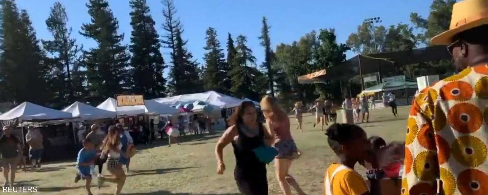 يركضون هربا من الموت