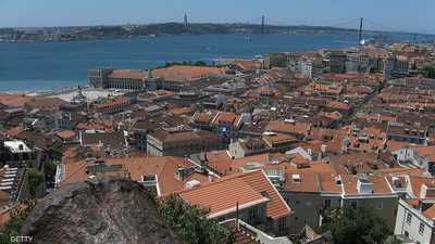 جانب من مدينة لشبونة البرتغالية