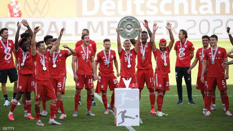 تتويج ثامن على التوالي للعملاق البافاري