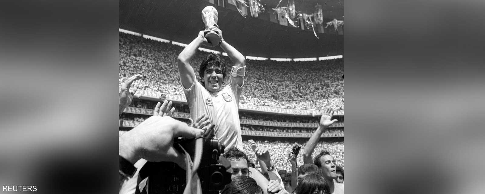 لحظة لا تنسى.. التتويج بكأس العالم عام 1986