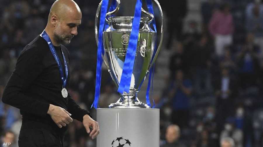 بيب غوارديولا فشل برفع دوري الأبطال