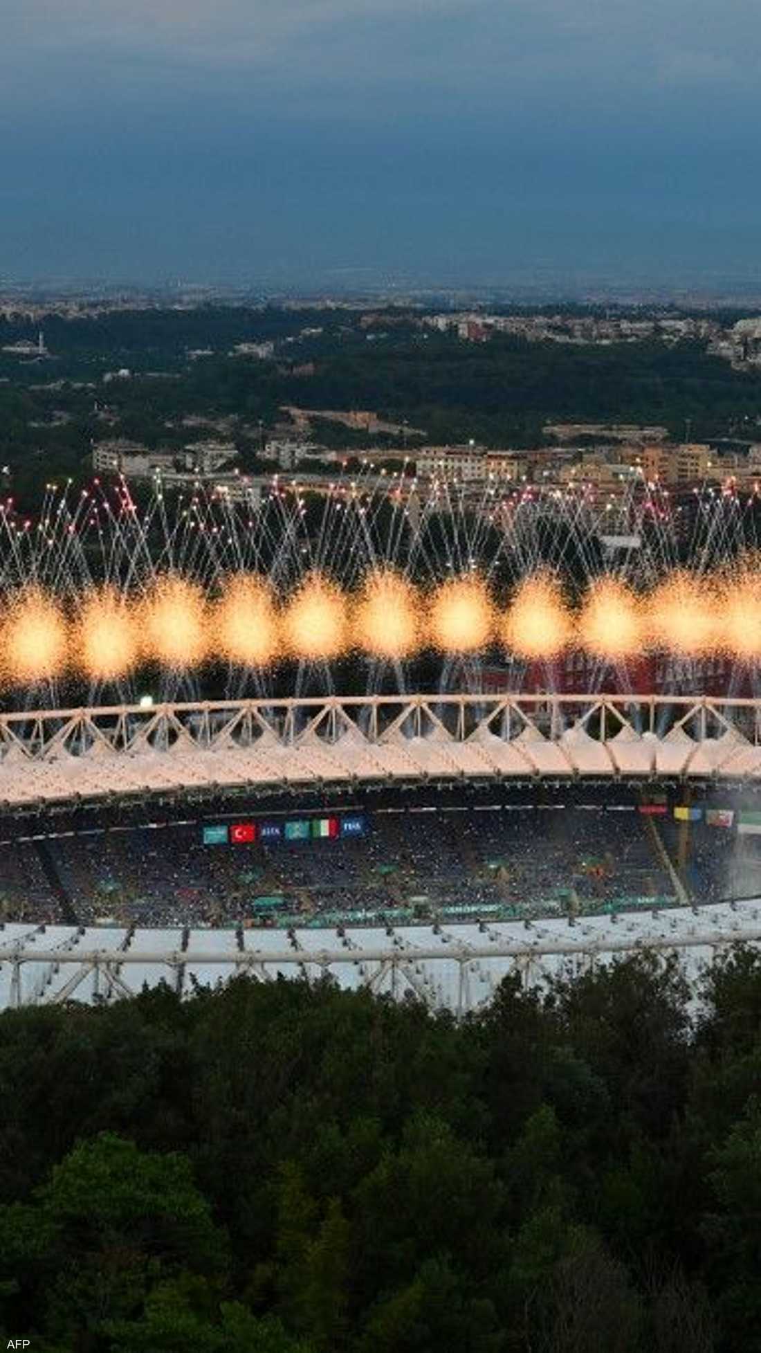 من حفل افتتاح بطولة أوروبا 2020 لكرة القدم
