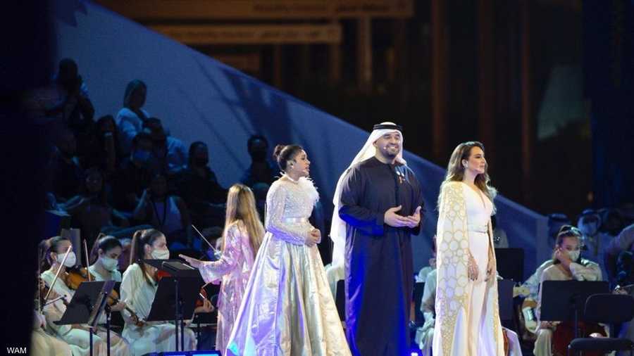 الجسمي يغني رائعة الشيخ زايد الشعرية في حفل افتتاح إكسبو