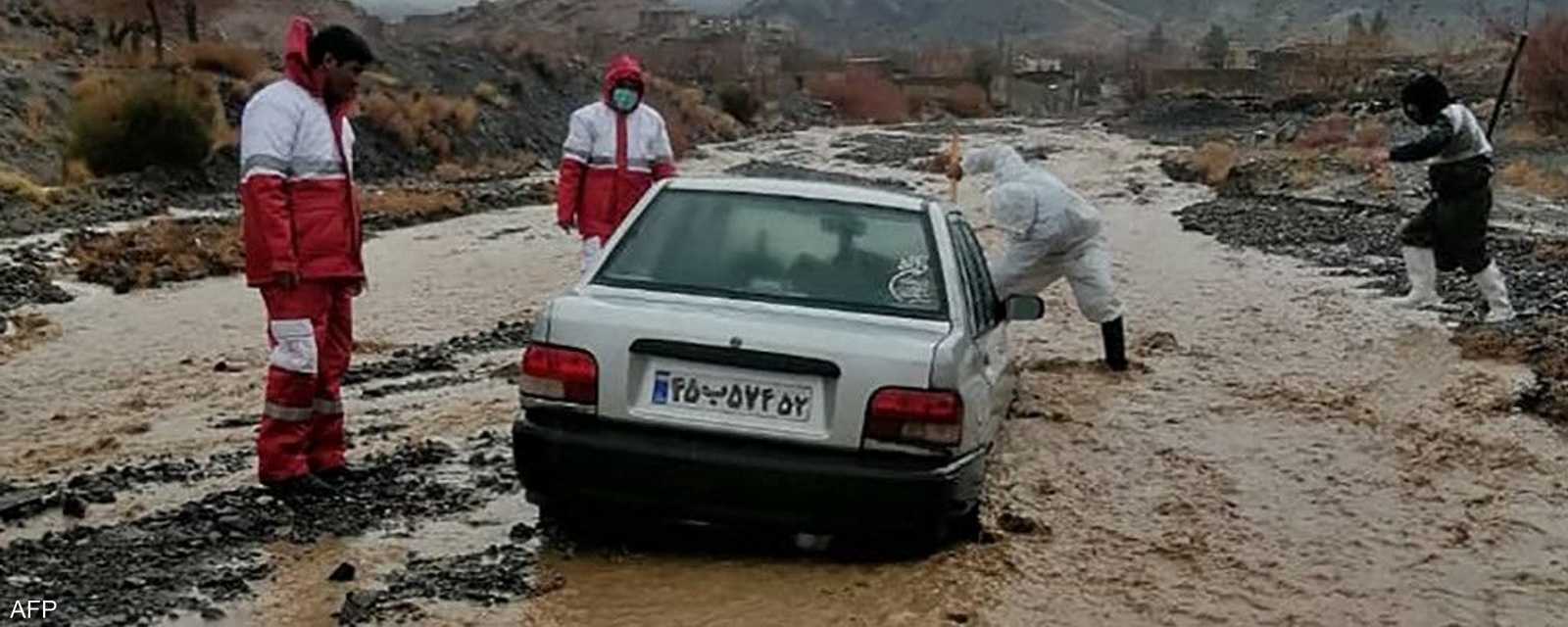 السيول تسببت بوفاة ثمانية أشخاص