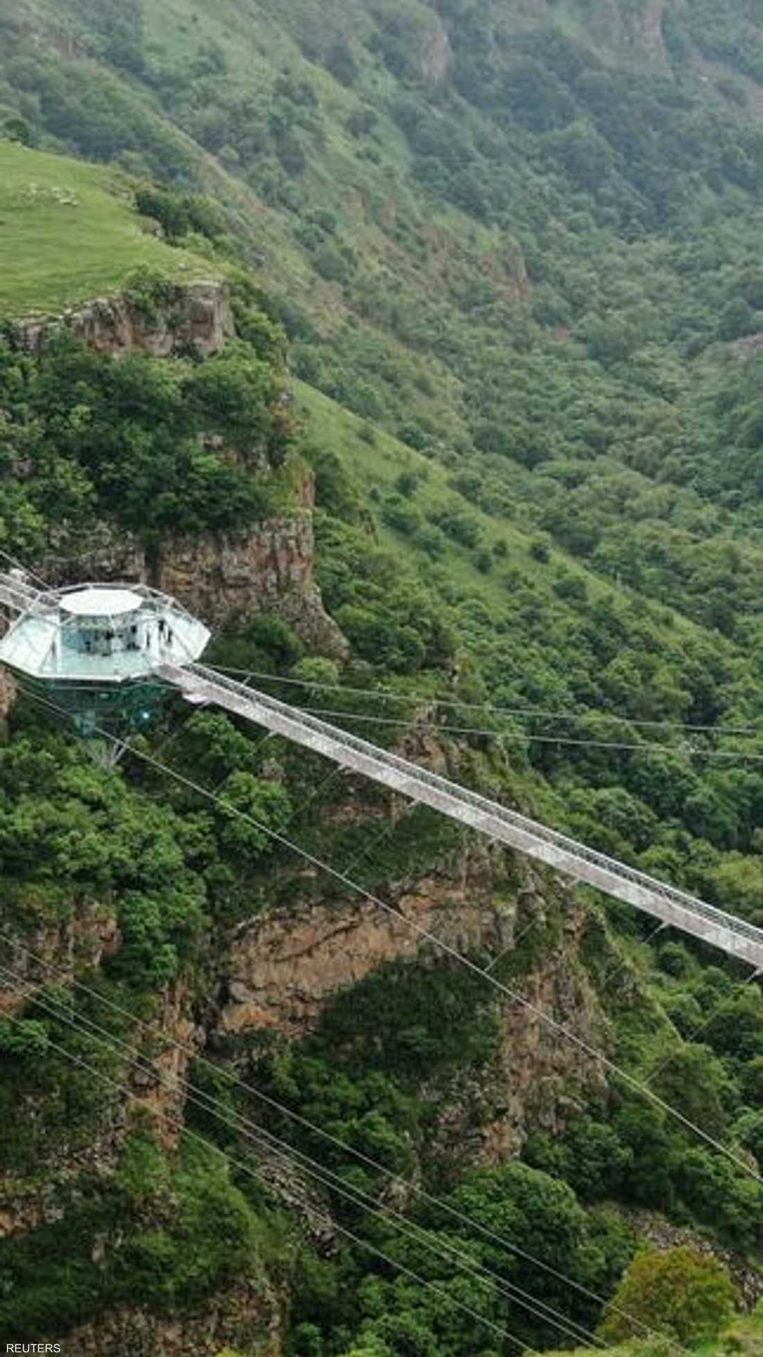 الجسر المعلق في جورجيا