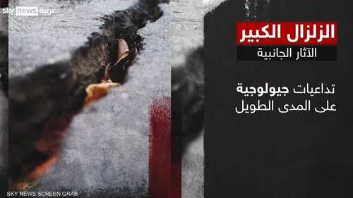 الزلزال الكبير.. تحذيرات من التداعيات الجيولوجية
