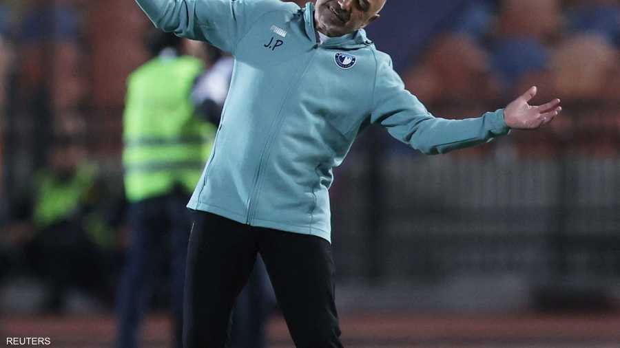 ردة فعل وخيبة أمل من مدرب فريق بيراميدز