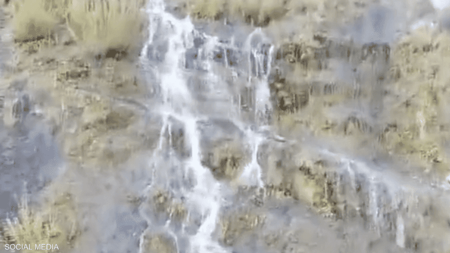 تفجر ينابيع في الحوز عقب الزلزال