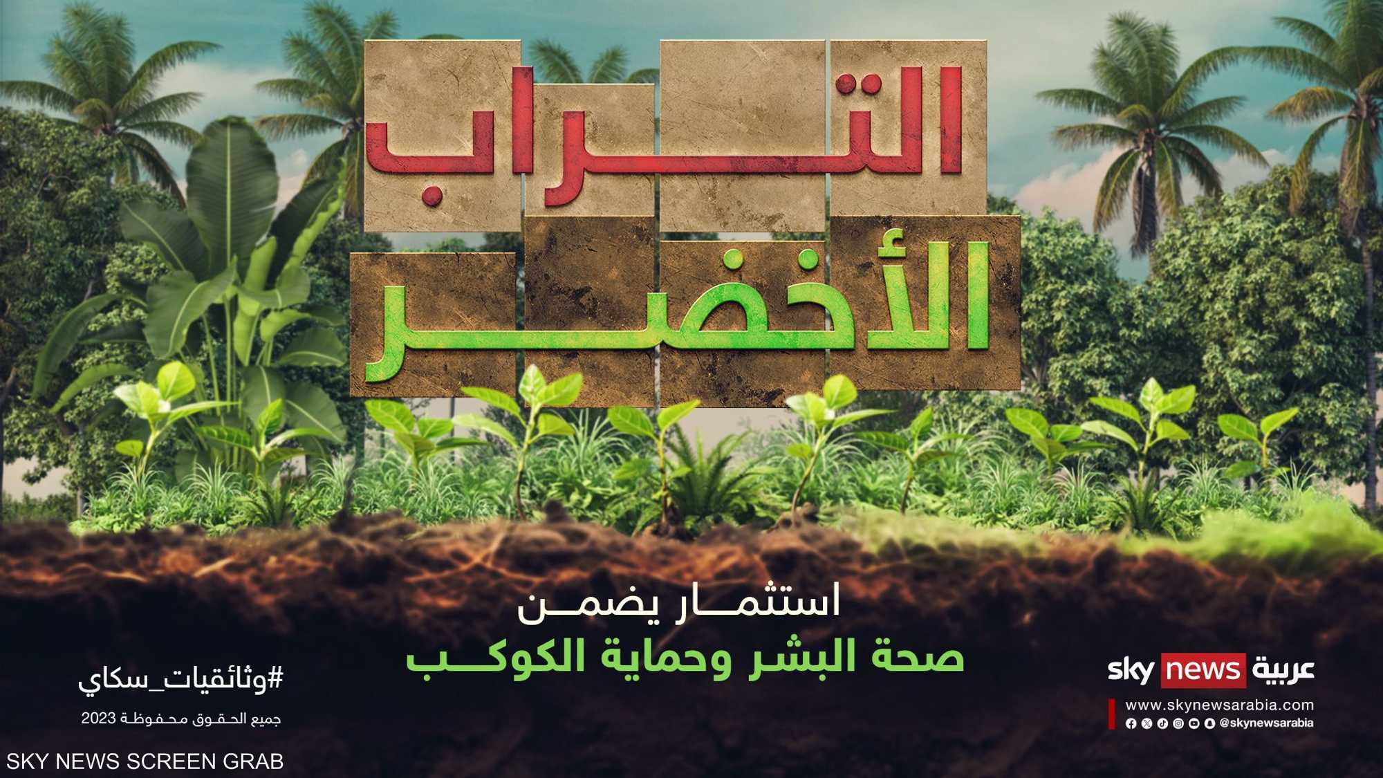 التراب الأخضر.. استثمار يضمن صحة البشر وحماية الكوكب