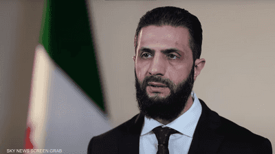الشرع: سوريا تواجه محاولات لجرها إلى حرب أهلية