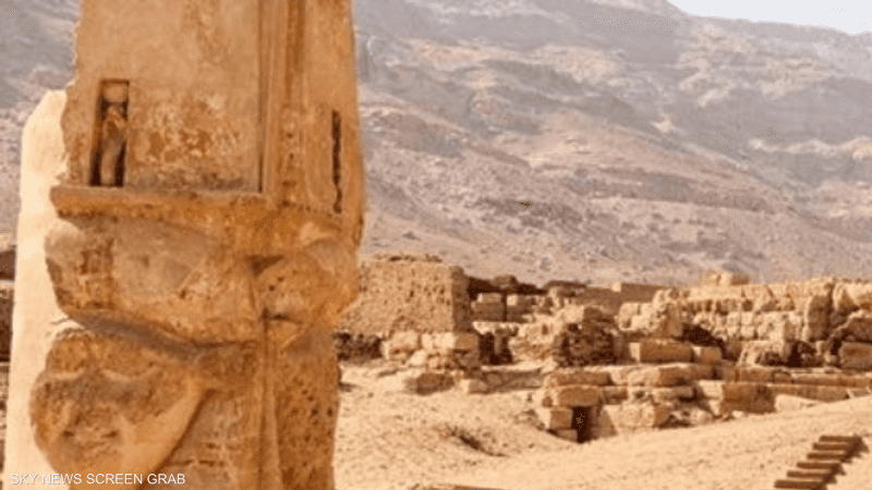 آثار في سوهاج بمصر