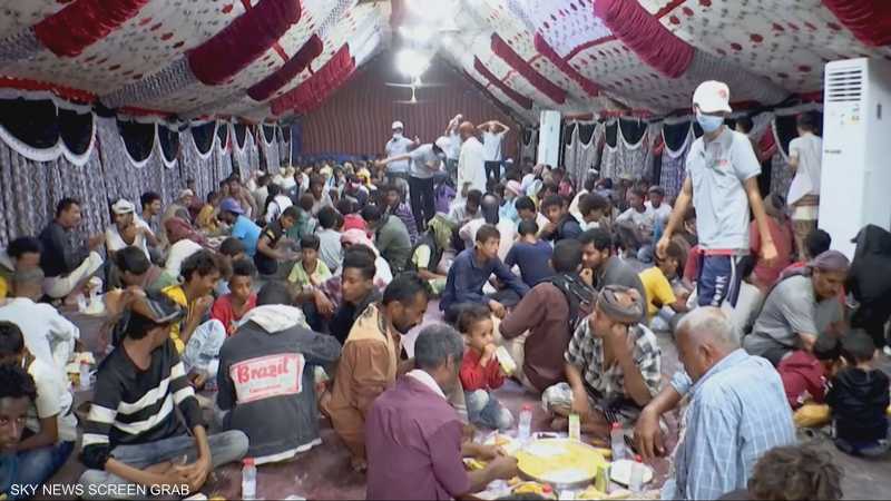 افتتاح مخيمات رمضانية في 5 محافظات يمنية