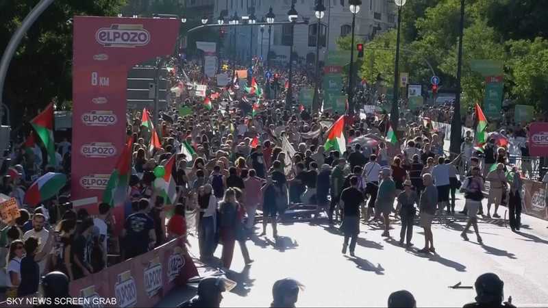 إلغاء المرحلة الأخيرة من طواف إسبانيا