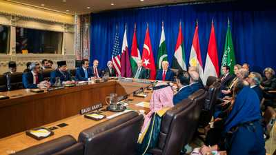 بعد اللقاء مع ترامب.. بيان مشترك يؤكد ضرورة إنهاء حرب غزة