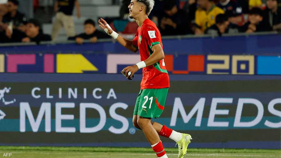 ياسر الزبيري أحرز هدف المغرب الثاني