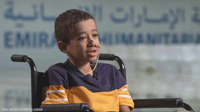 رحلة علاج طفل من غزة في دولة الإمارات