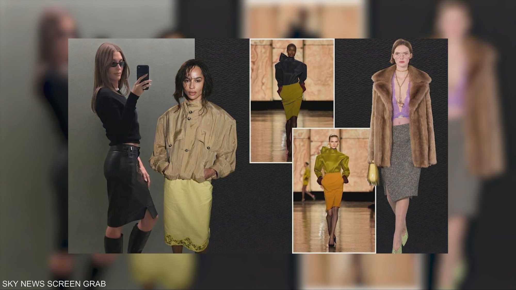 الـ Pencil Skirt تعود لتتربّع على عرش الأناقة هذا الشتاء