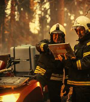 الذكاء الاصطناعي وحرائق الغابات