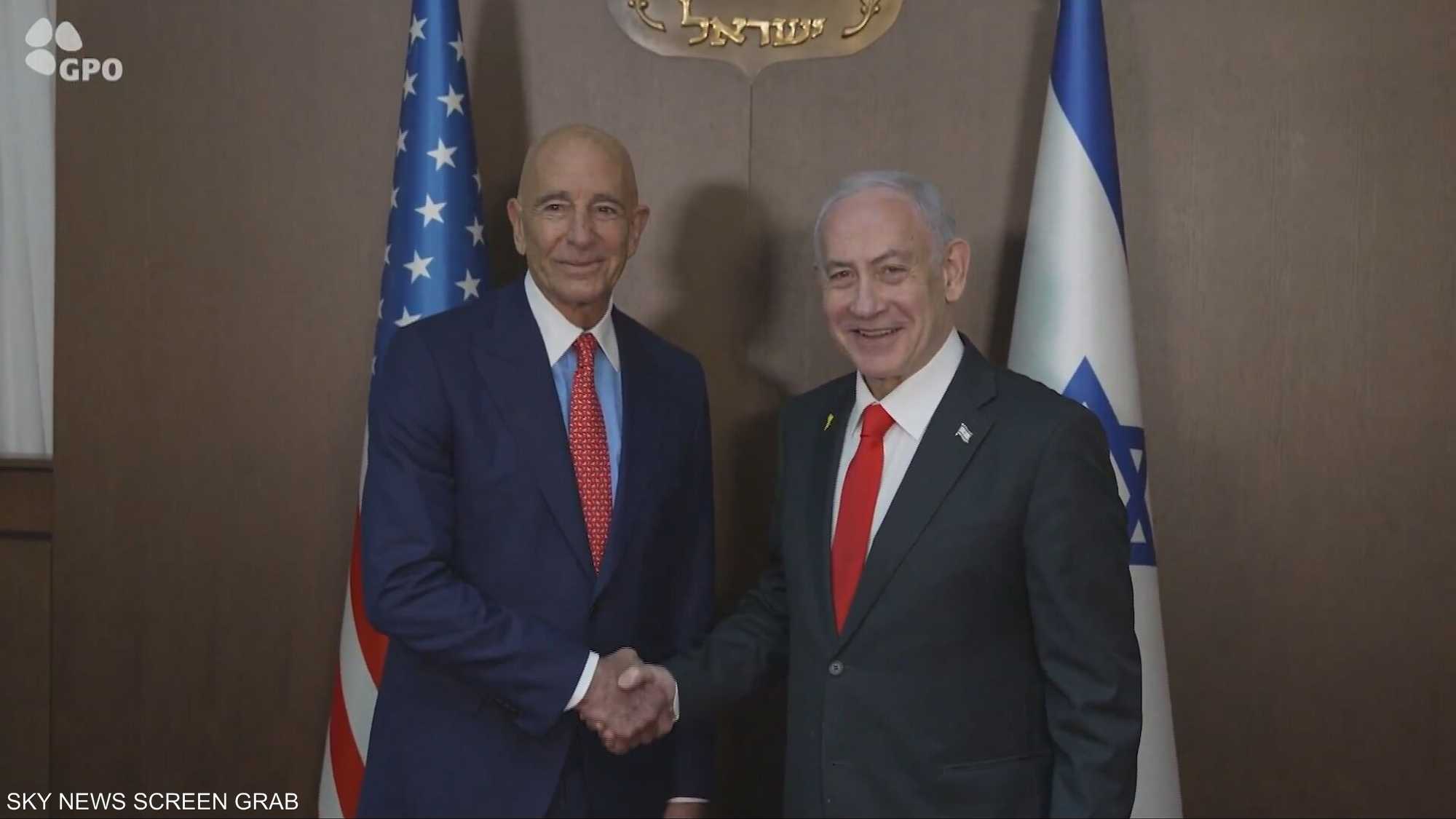 براك يلتقي نتنياهو.. غزة وسوريا ولبنان على رأس النقاشات