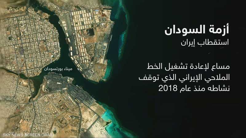 وفد من الخط الملاحي الإيراني في بورتسودان