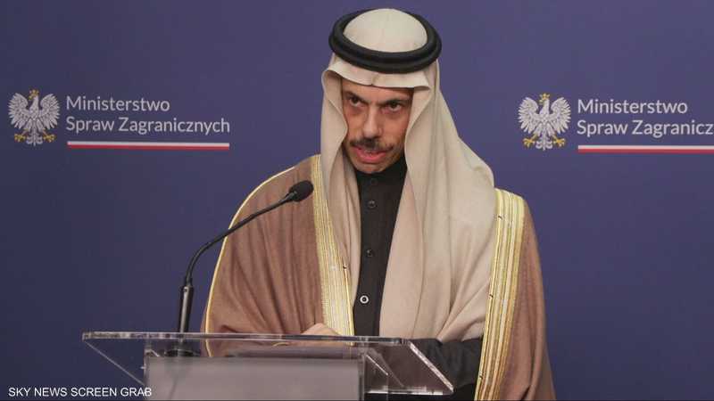 وزير الخارجية السعودي، الأمير فيصل بن فرحان