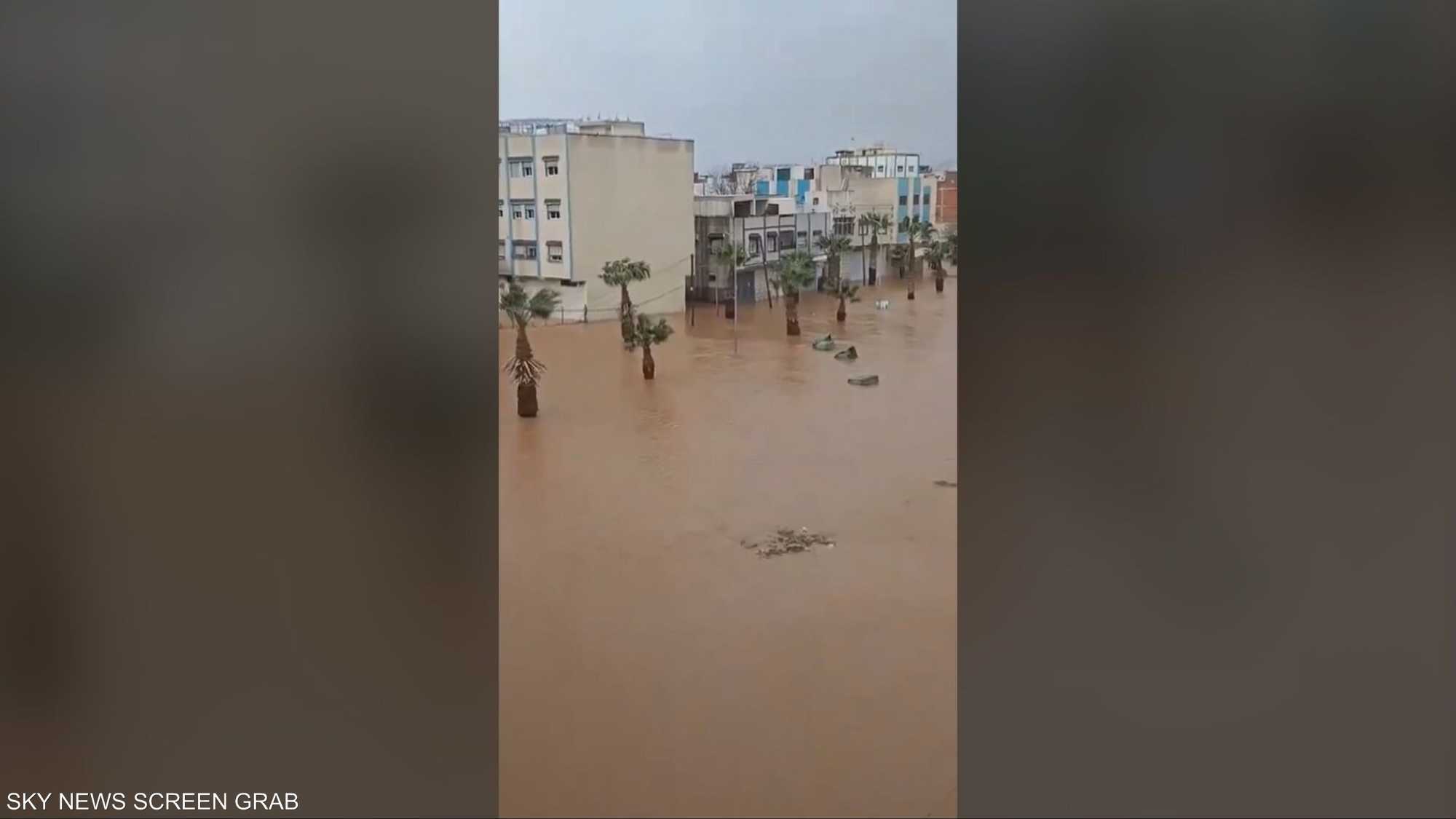 فيضانات غير مسبوقة تضرب شمال المغرب وإجلاء عشرات الآلاف