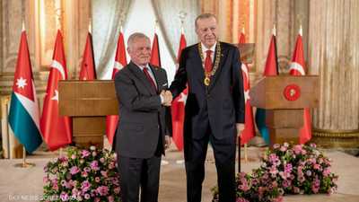 بيان أردني–تركي بعد لقاء الملك عبد الله الثاني وأردوغان