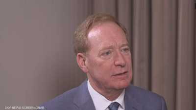 رئيس شركة مايكروسوفت، براد سميث