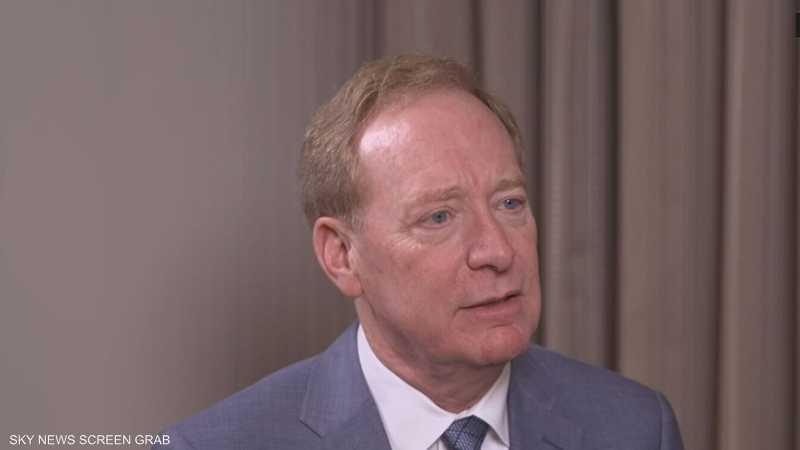 رئيس شركة مايكروسوفت، براد سميث