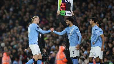 غوارديولا يكشف سبب استبدال هالاند بمرموش