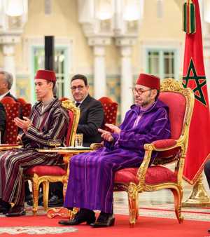 الملك محمد السادس ترأس الحفل