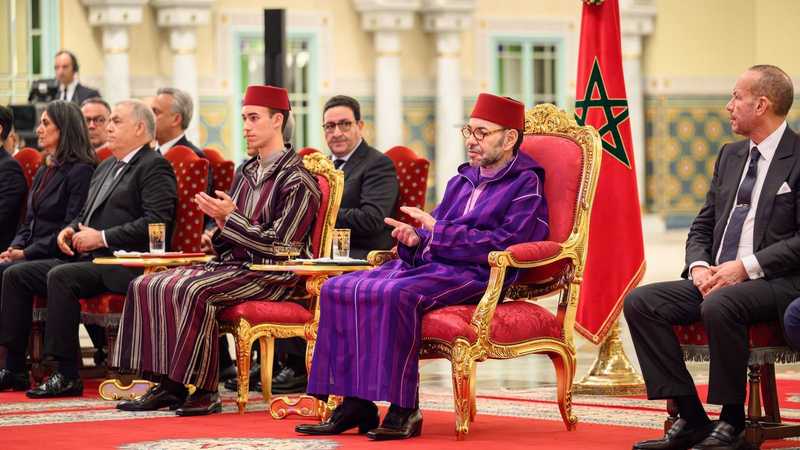 الملك محمد السادس ترأس الحفل