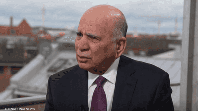 وزير الخارجية العراقي، فؤاد حسين،