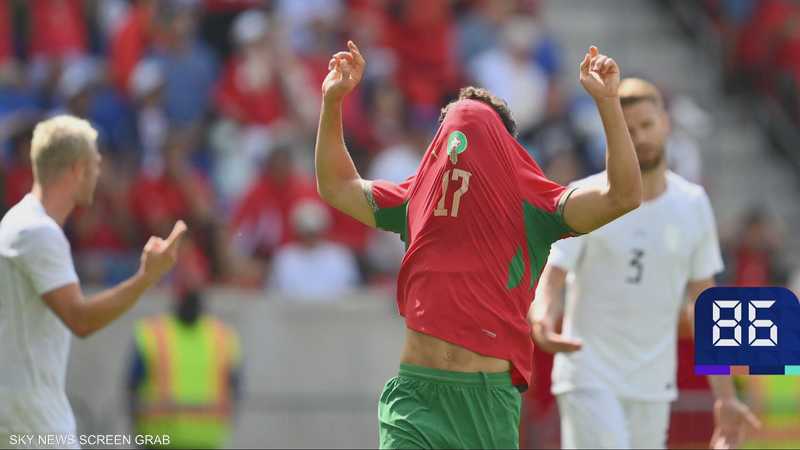تأكد غياب عبدالصمد الزلزولي عن منتخب المغرب بعد تعرضه لإصابة