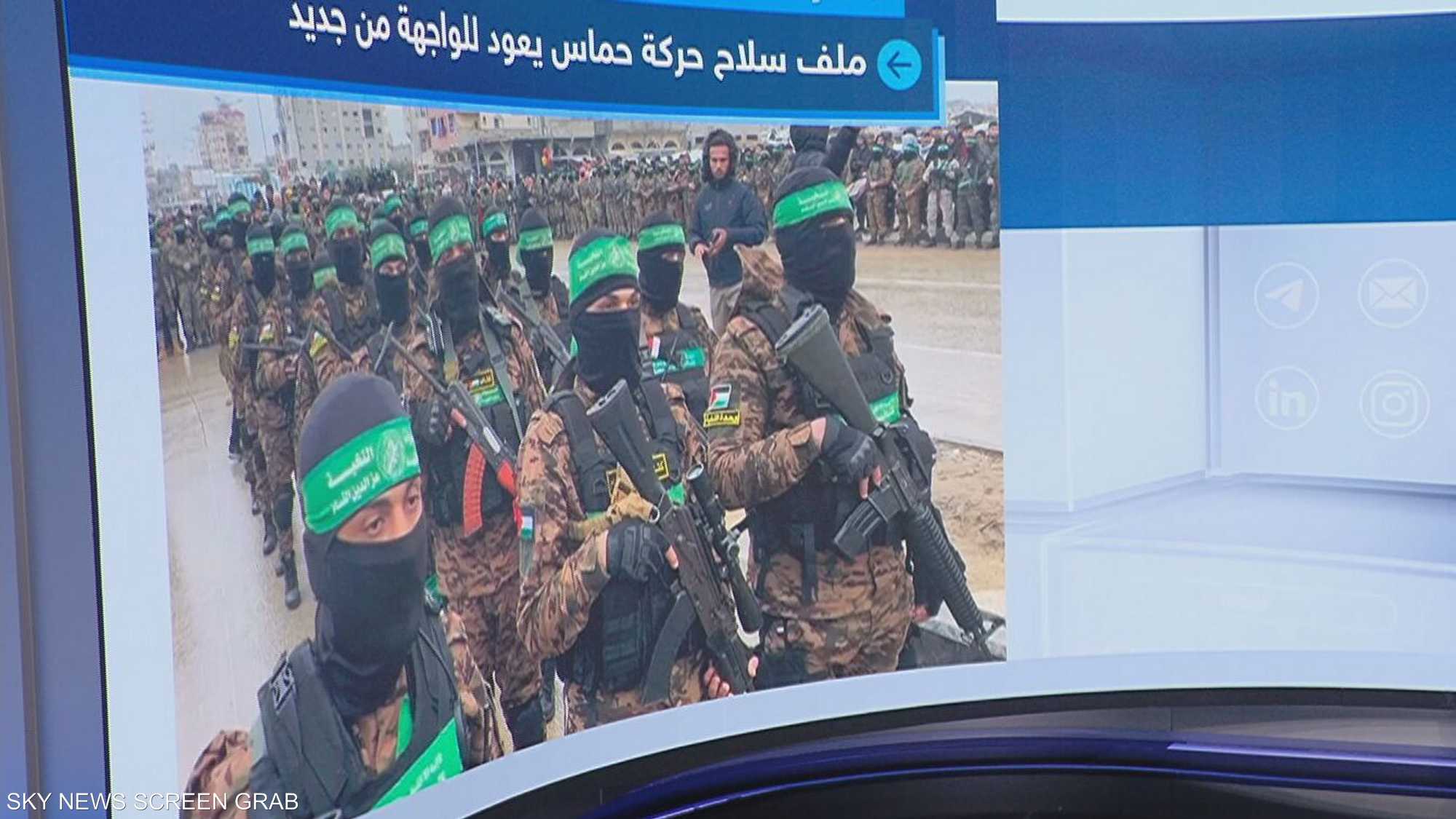 ملف سلاح حركة حماس يعود للواجهة من جديد ويتصدر منصات التواصل
