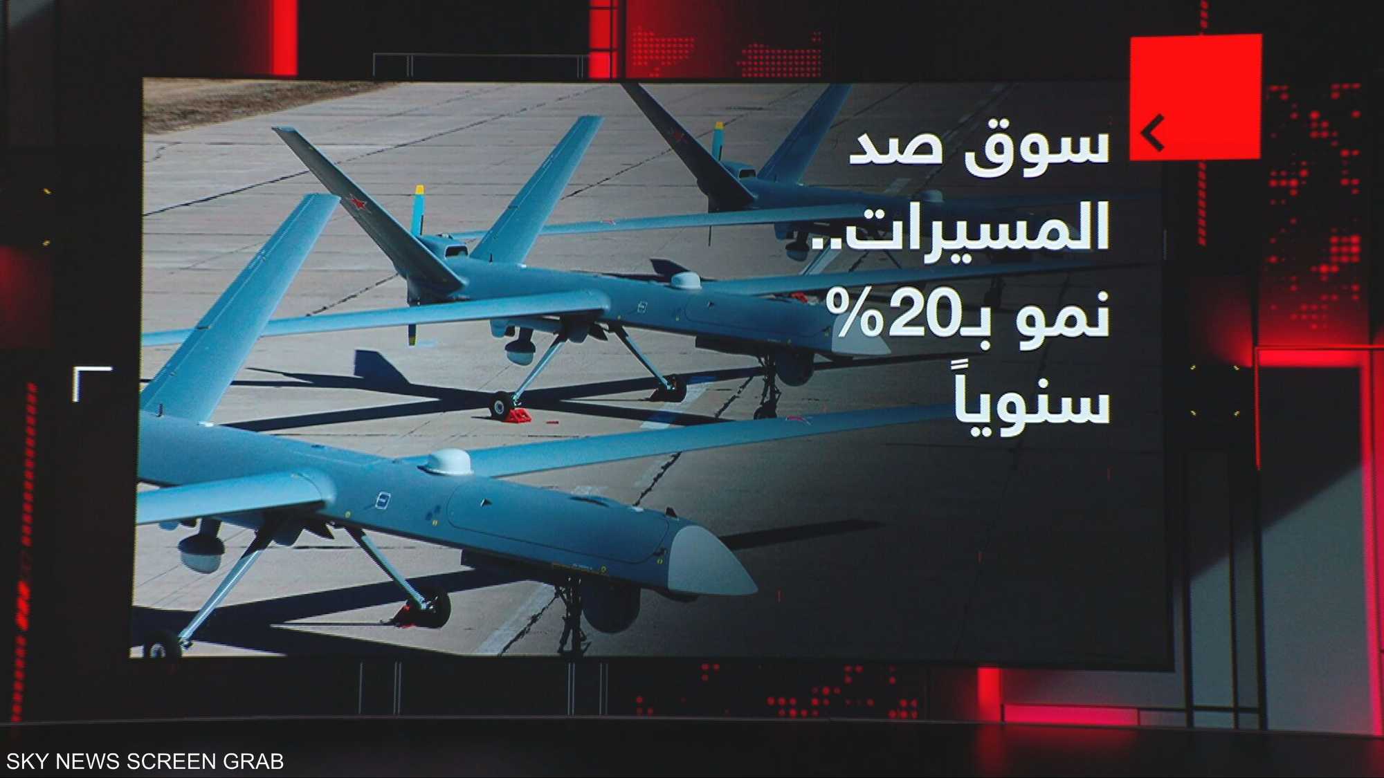 سوق صد المسيرات.. نمو بـ20% سنويا