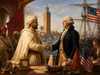 في 1777 سمح سلطان المغرب للسفن الأميركية بدخول موانئ بلاده