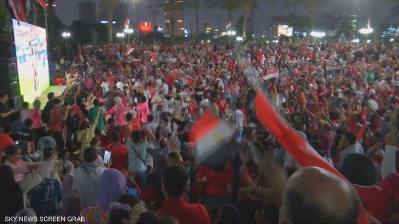 جماهير مصر فخورة بمستوى المنتخب وغاضبة من قرارات التحكيم
