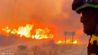 حاصرتهم النيران داخل سياراتهم.. 12 قتيلا جنوب إسبانيا