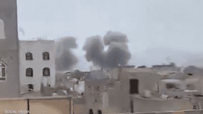 اليمن.. قصف مطار صنعاء لمنع طائرة إيرانية من الهبوط