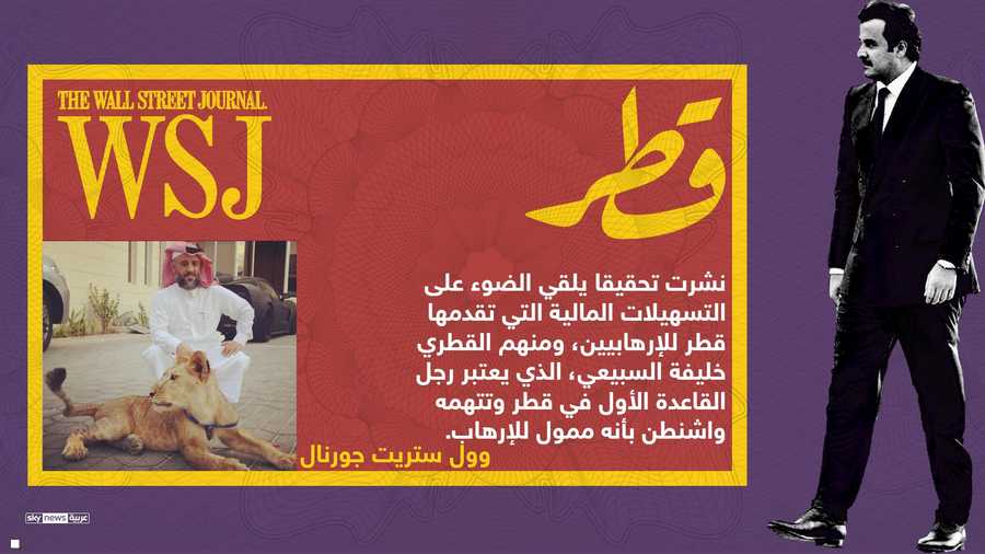 تقرير يكشف التسهيلات المالية التي تقدمها قطر للارهابيين