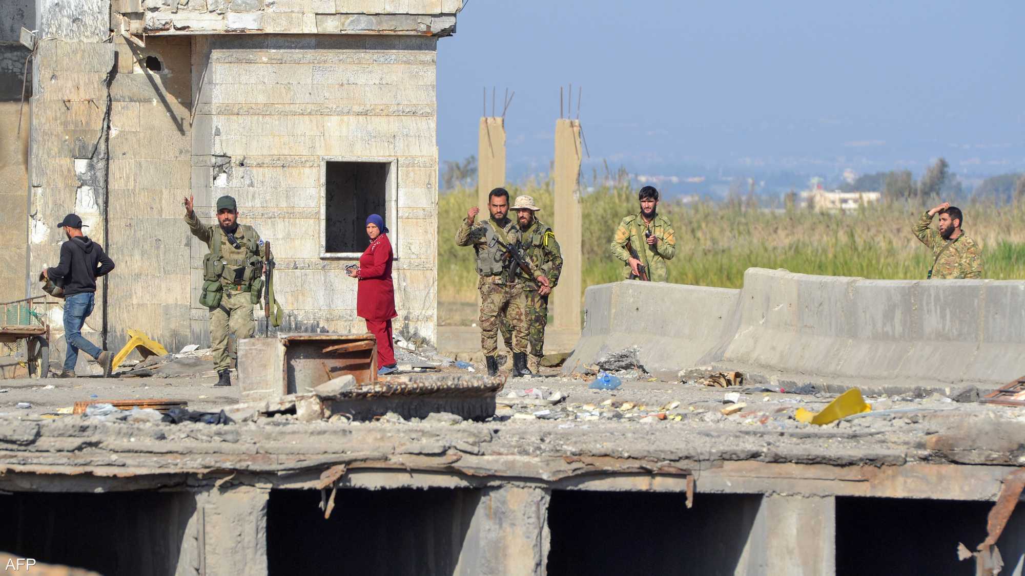 الحدود بين سوريا ولبنان